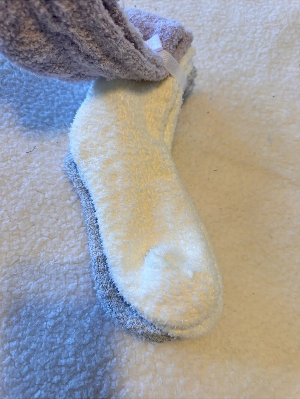 Anne Klein Plush Slipper Socks